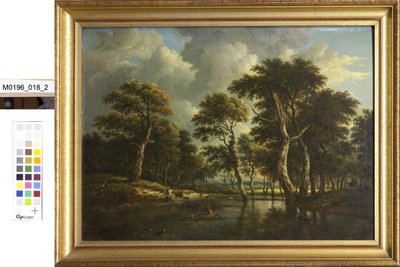 Vadászat alkotó: Jacob van Ruisdael